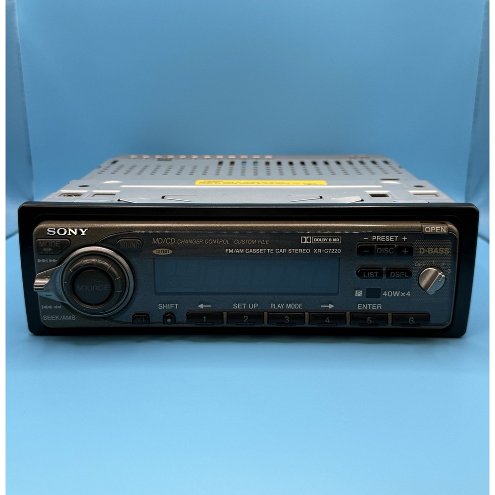 Sony XR-C7220 AM FM Cassette Radio. PLEASE READ